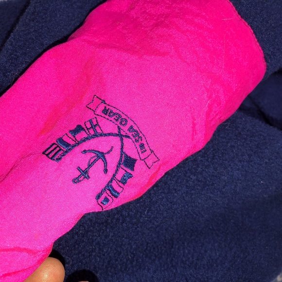 SEA GEAR heavy fleece jacket w/zip pockets - Picture 2 of 8